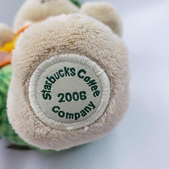 Starbucks Bearista 2006 Golfing Bear Stuffed Animal Stuffy - Picture 9 of 11
